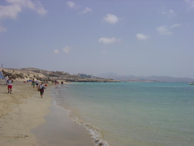 Strand vor der Surfschule Ren Egli zum Zeitpunkt der Kitesurf WM